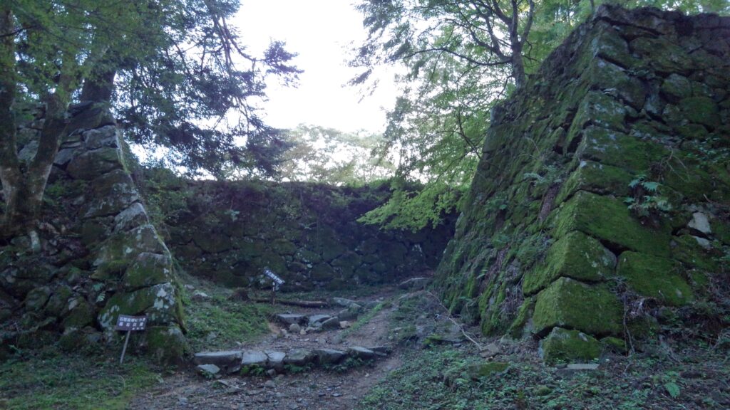 大和高取城の石垣